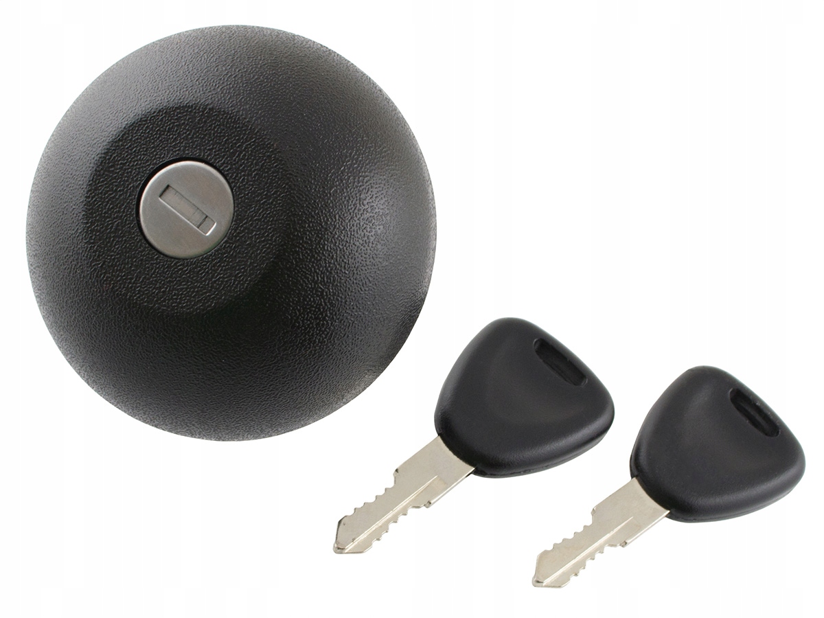 2X KOREK WLEWU PALIWA Z KLUCZAMI DO RENAULT KANGOO III 2008-