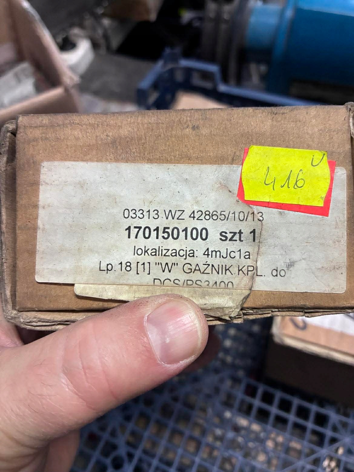 Náhradný diel pre PS3400TH- Karburátor, sada č. 300 Kód: 170150100