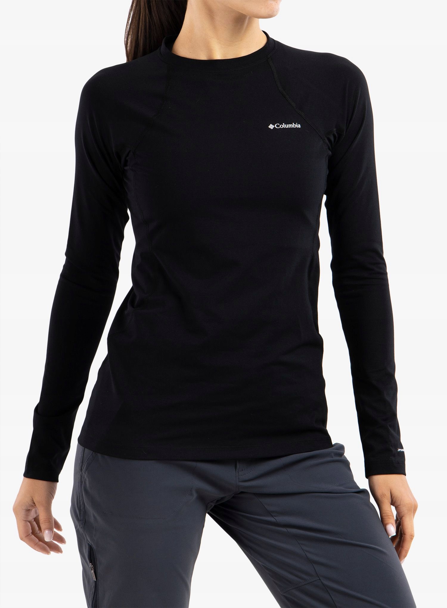 Mikina dámské Columbia Midweight Stretch L/s černé Xs