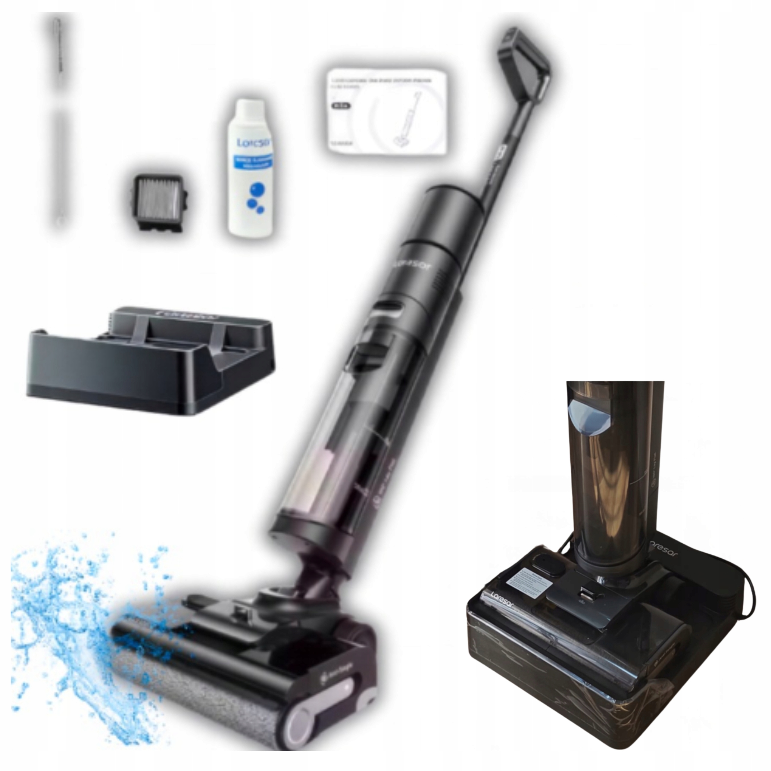 Bezdrôtový Vertikálny Vysávač Laresar S7 Pro 3v1 S MOPEM19000Pa+ZADARMO