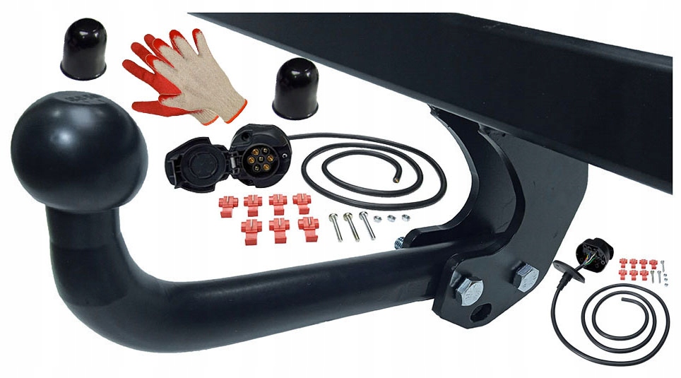 DACIA DUSTER 2010-2022 1 I 2 II 2WD 4WD HAK HOLOWNICZY+WIĄZKA+OSŁONKI Homologacja tak