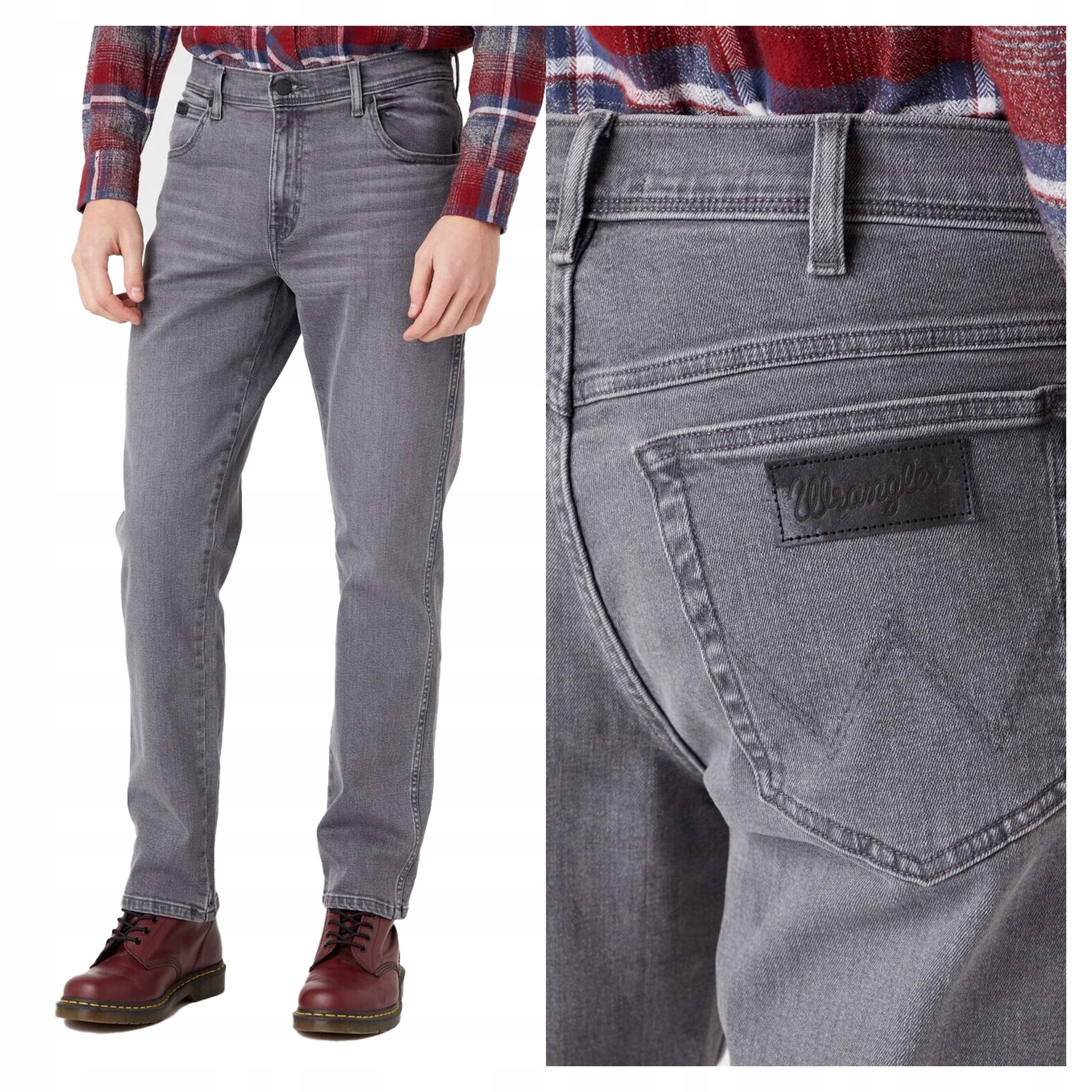 Pánské jednoduché džínové kalhoty Wrangler Texas 35/34