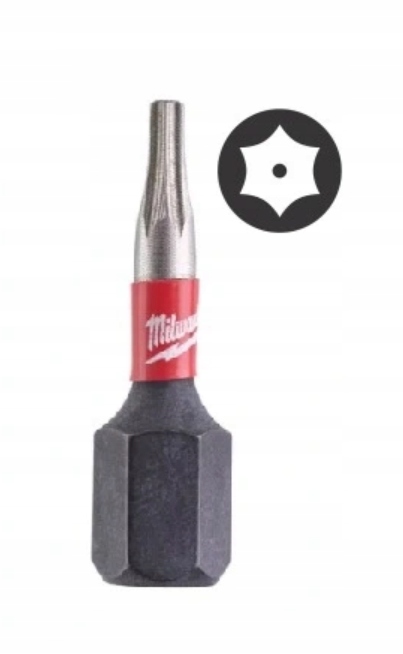 

Bit końcówka udarowa Torx 7 Milwaukee Tx BO7 25mm