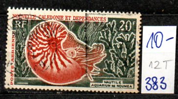 Nowa Kaledonia 12 T , nr 383
