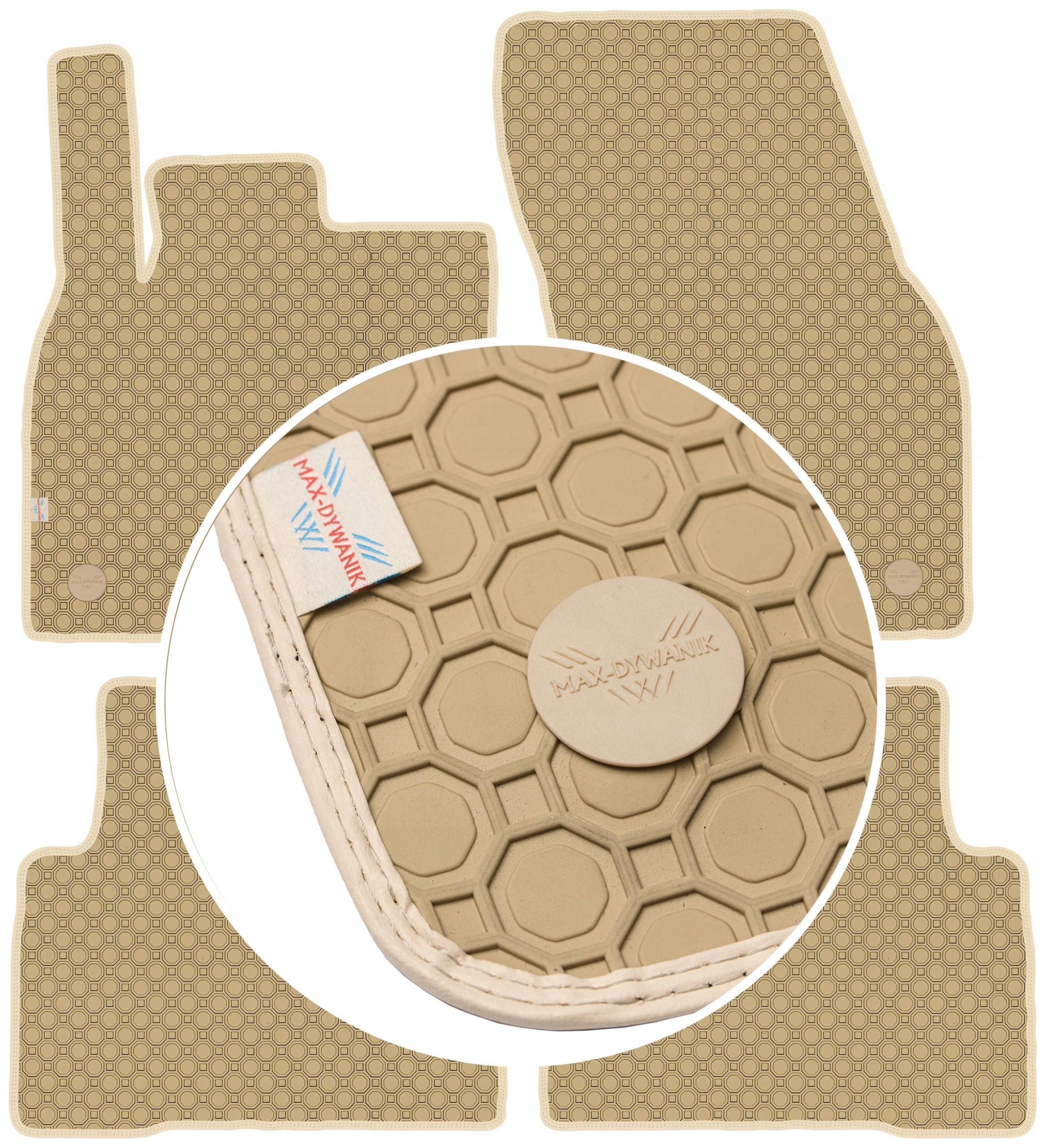 Audi Q3 II 2018 Béžové koberčeky