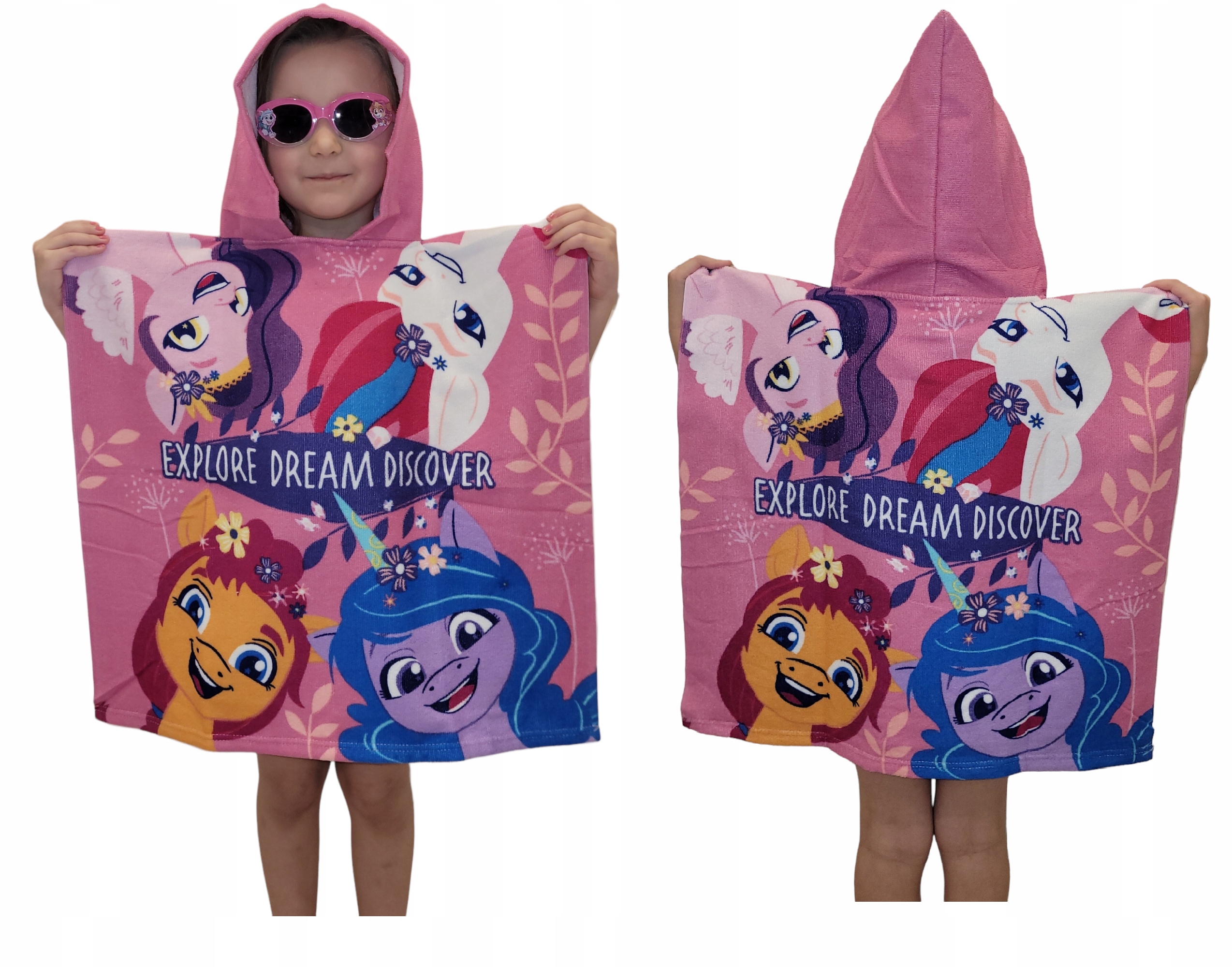 Ręcznik kąpielowy PONCHO MY LITTLE PONY DZIECIĘCY