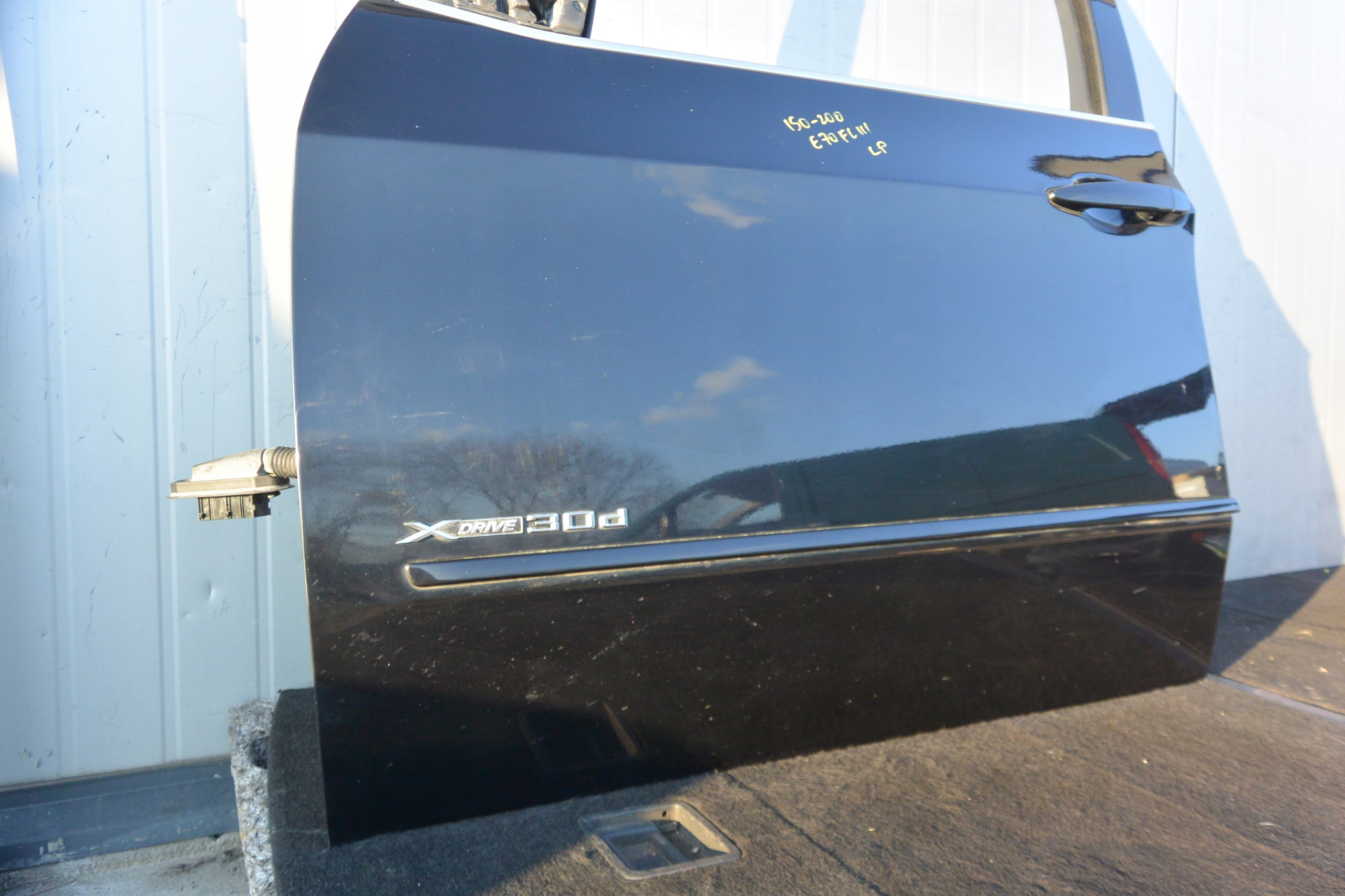 BMW X5 E70 LIFT 475 door left front black, 06-13