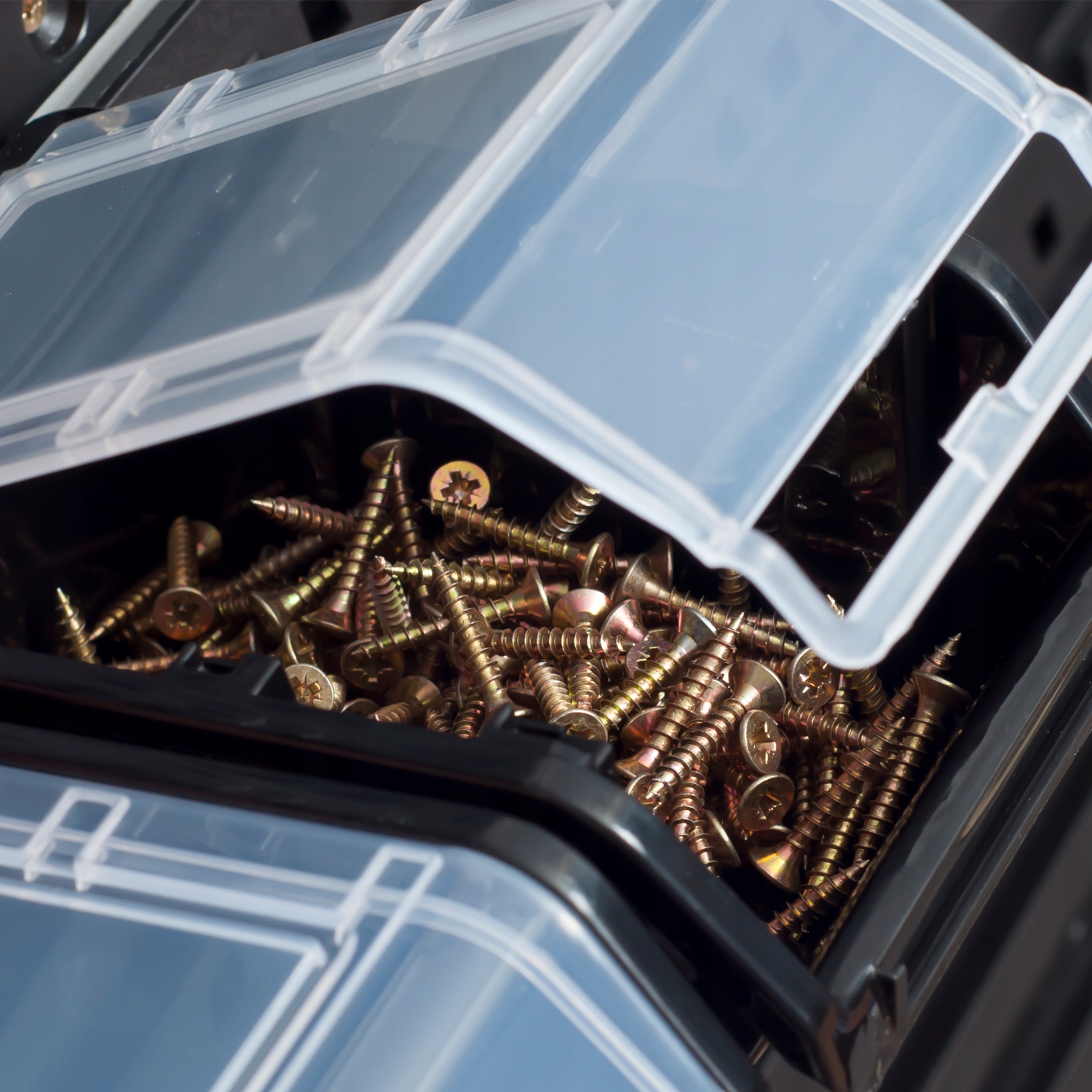 50x Kuweta pojemnik z klapką NPKL10 czarne Rodzaj pojemnika kuweta