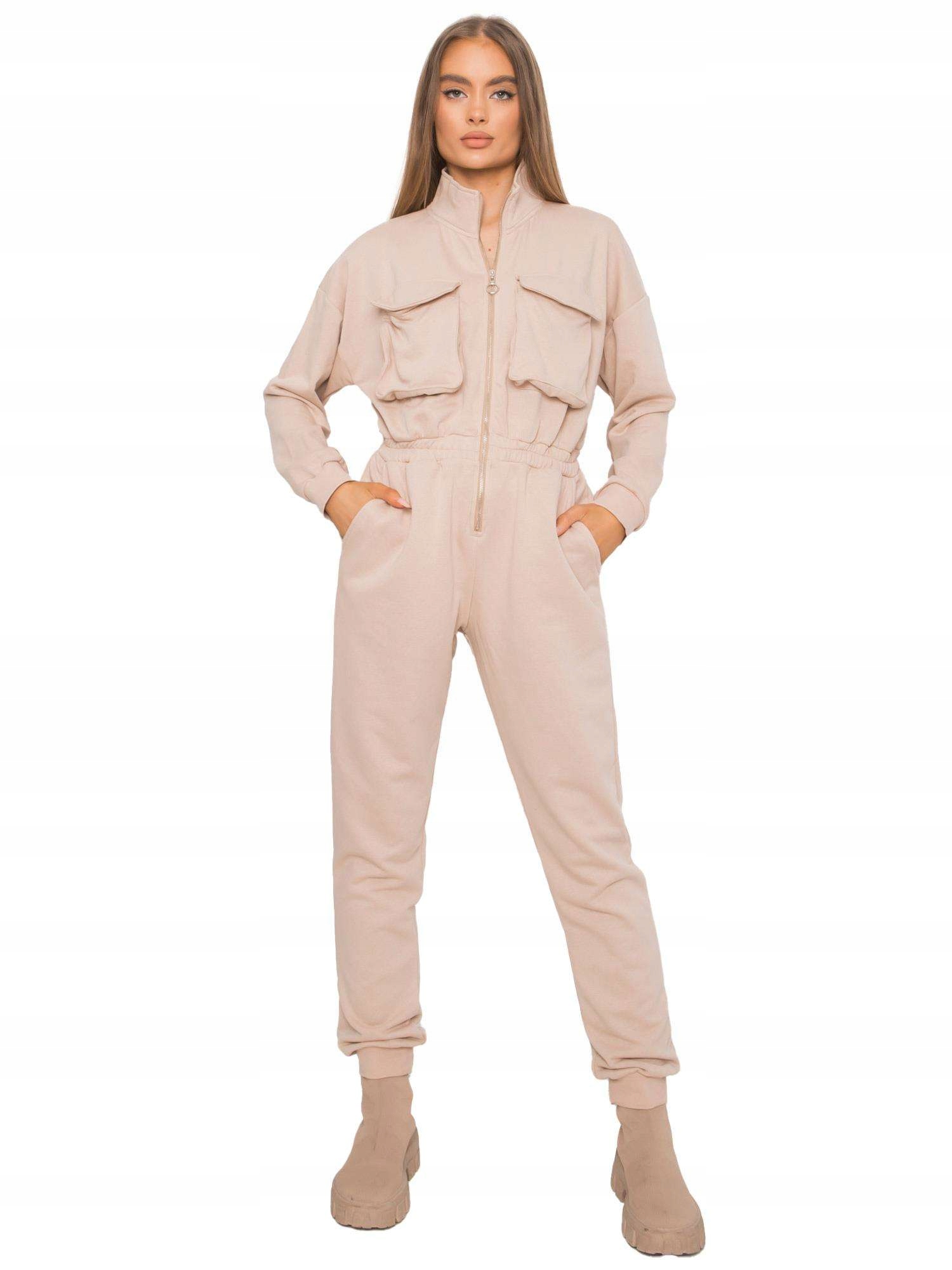 

Kombinezon Damski Dresowy W Stylu Miejskim L/XL