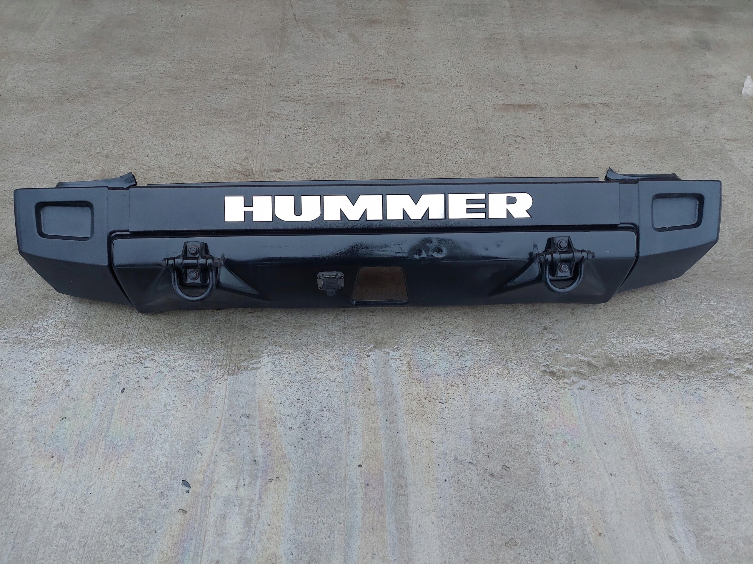bumper rear part rear complete HUMMER H2