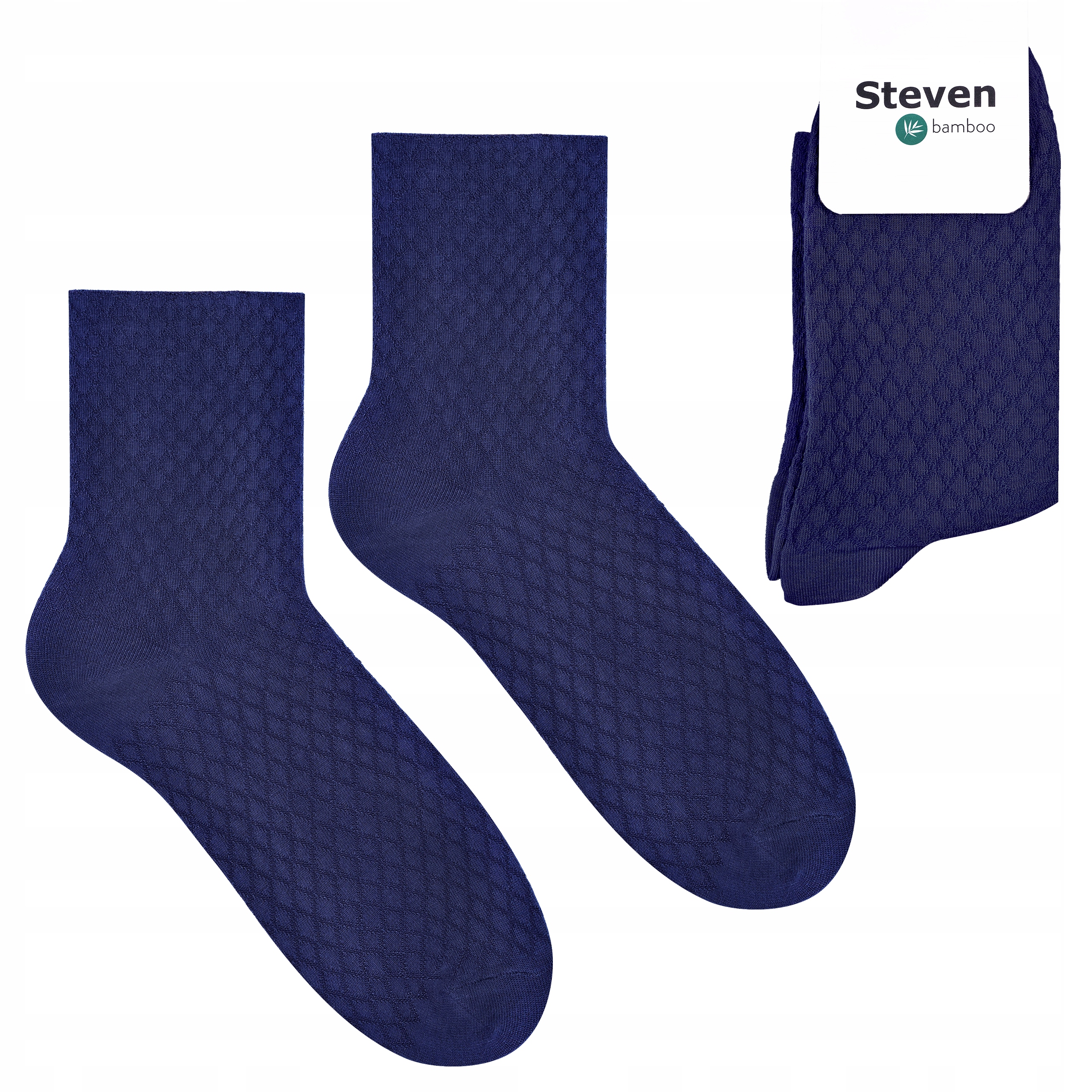 

Steven 125 Skarpety Damskie Bambusowe Granat 38-40