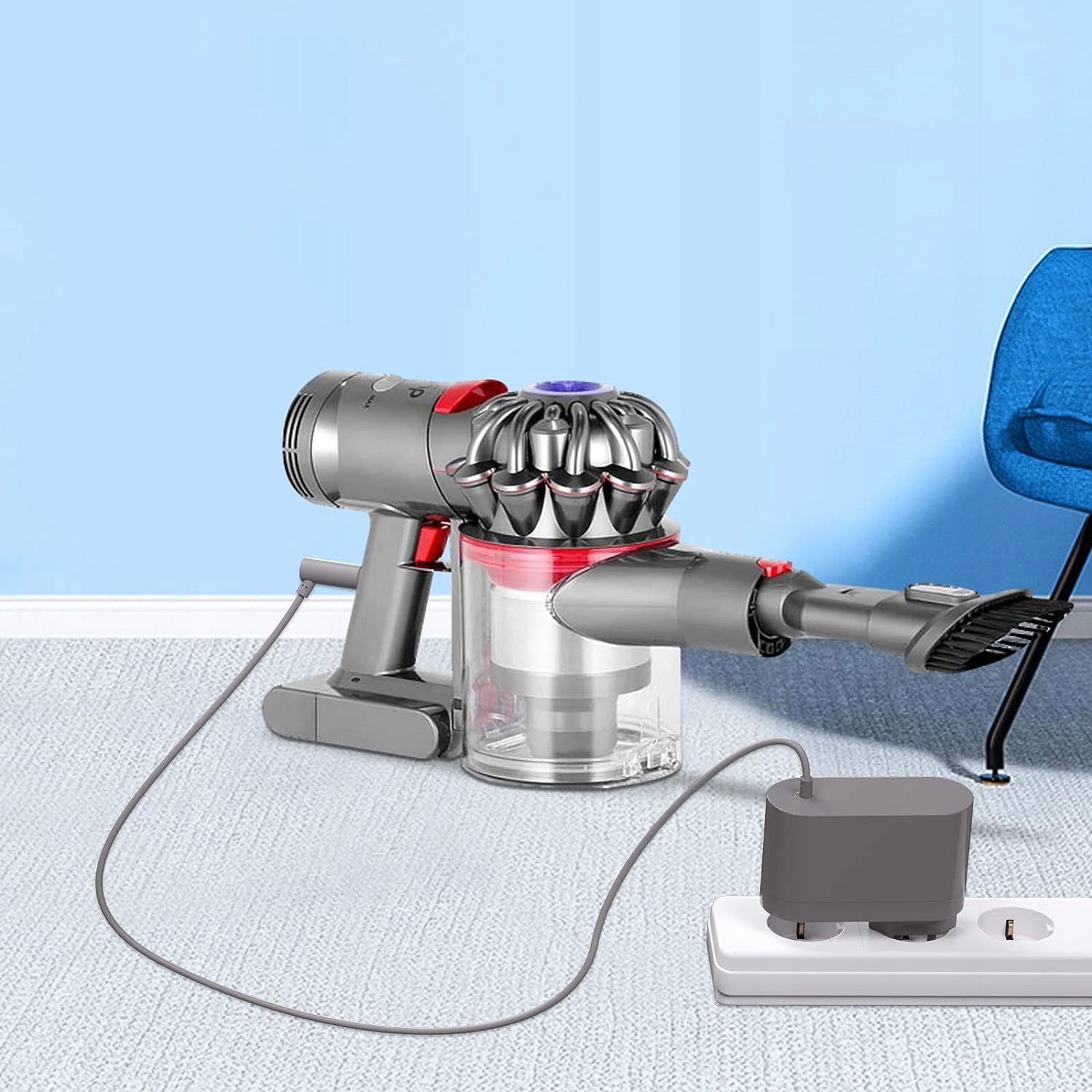 ŁADOWARKA ZASILACZ DO ODKURZACZA BEZPRZEWODOWEGO DYSON V6 V7 V8 Zasilanie sieciowe