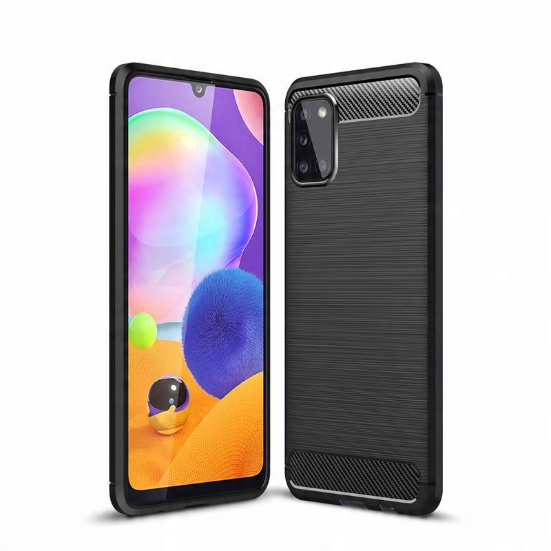 

Futerał Tech-Protect Tpucarbon Samsung A31 czarny