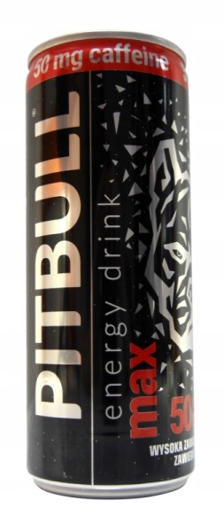 PITBULL MAX Energy Drink 250ml napój energetyk