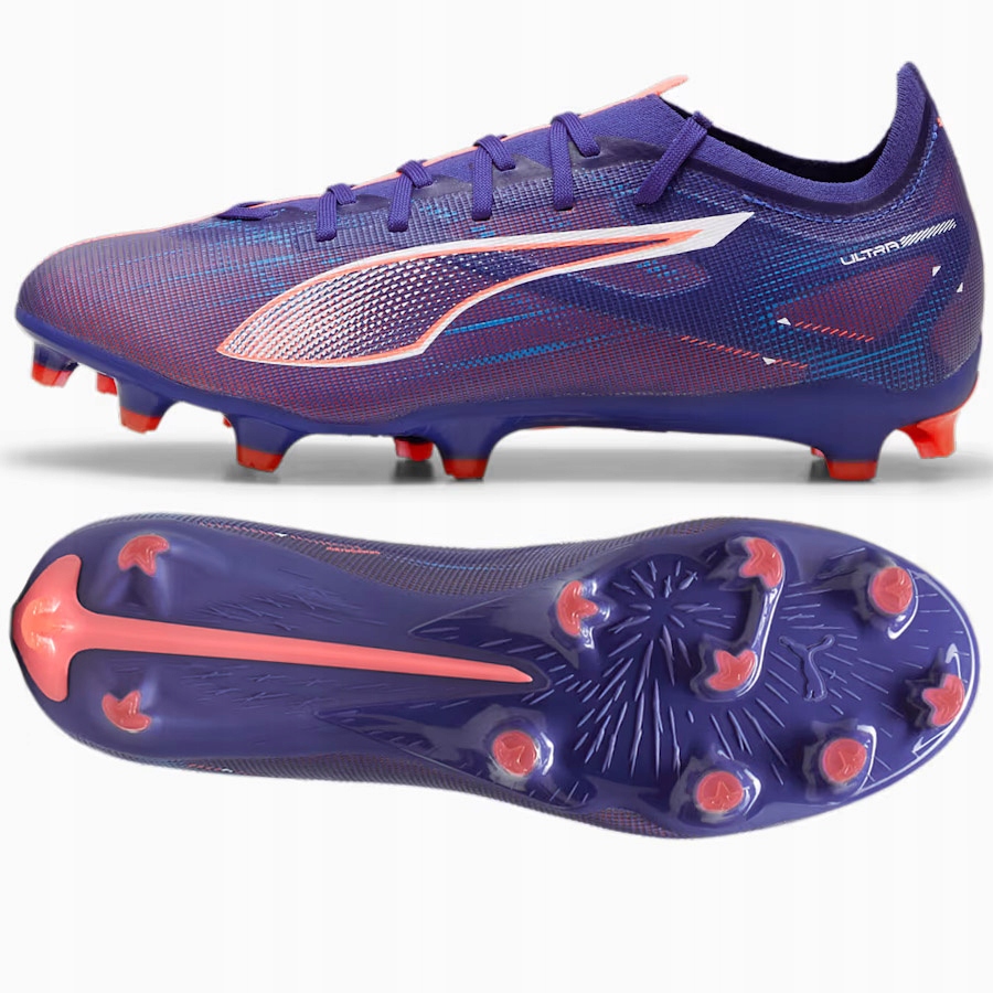 Puma Ultra 5 Match Fg/mg (46) Pánské lankové boty modré barvy