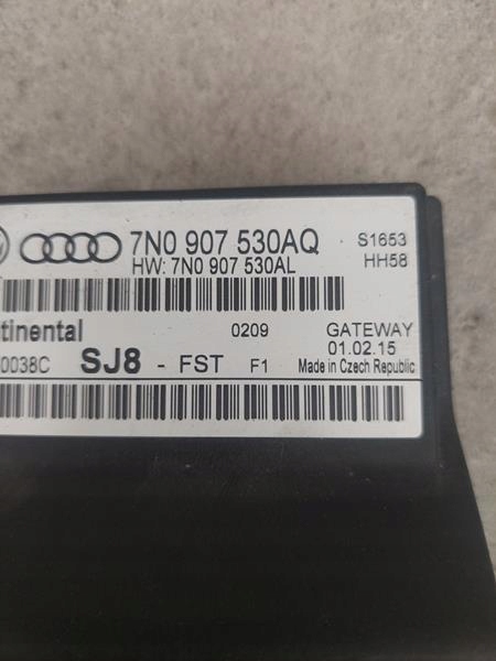 TOURAN 1 LIFT 1T 10- MODUŁ GATEWAY 7N0907530AQ Numer katalogowy części TOURAN 1 LIFT 1T 10- MODUŁ GATEWAY 7N0907530AQ