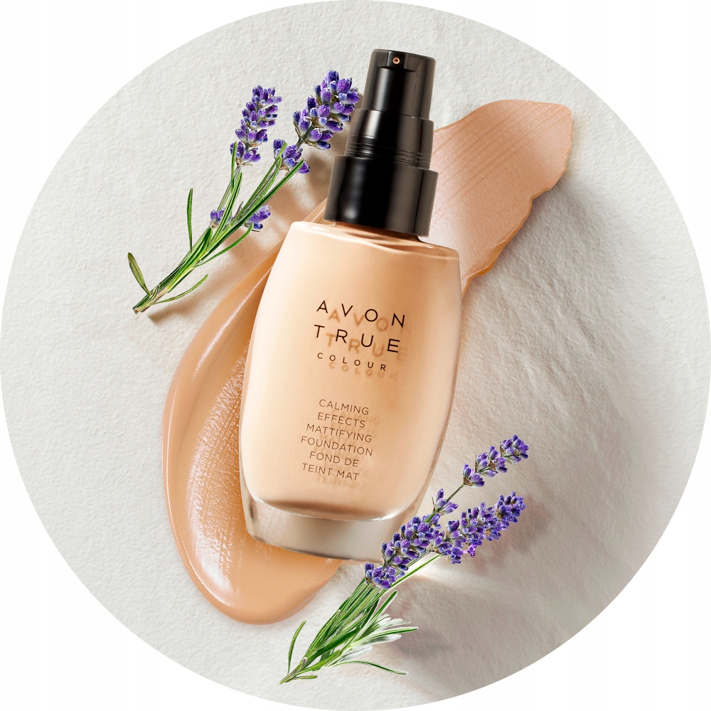 Avon Podkład matująco-antystresowy Nude 30 ml