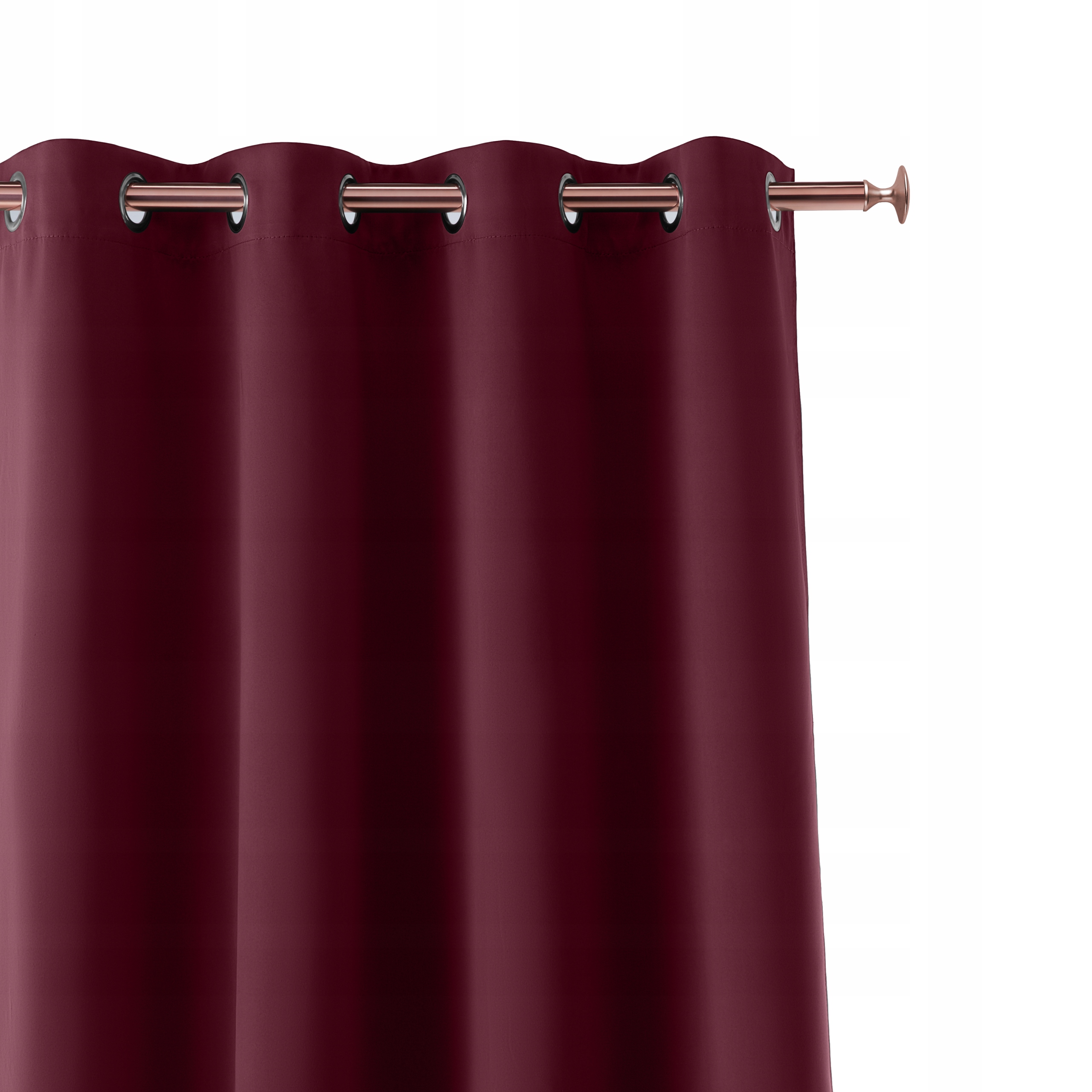 

Zasłona Gotowa Aura Przelotki 140x260 Bordo