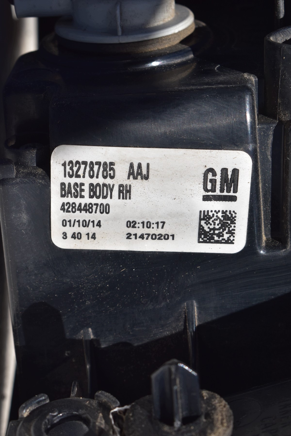 light right rear part OPEL ZAFIRA C 13278785 2011-2016 EU