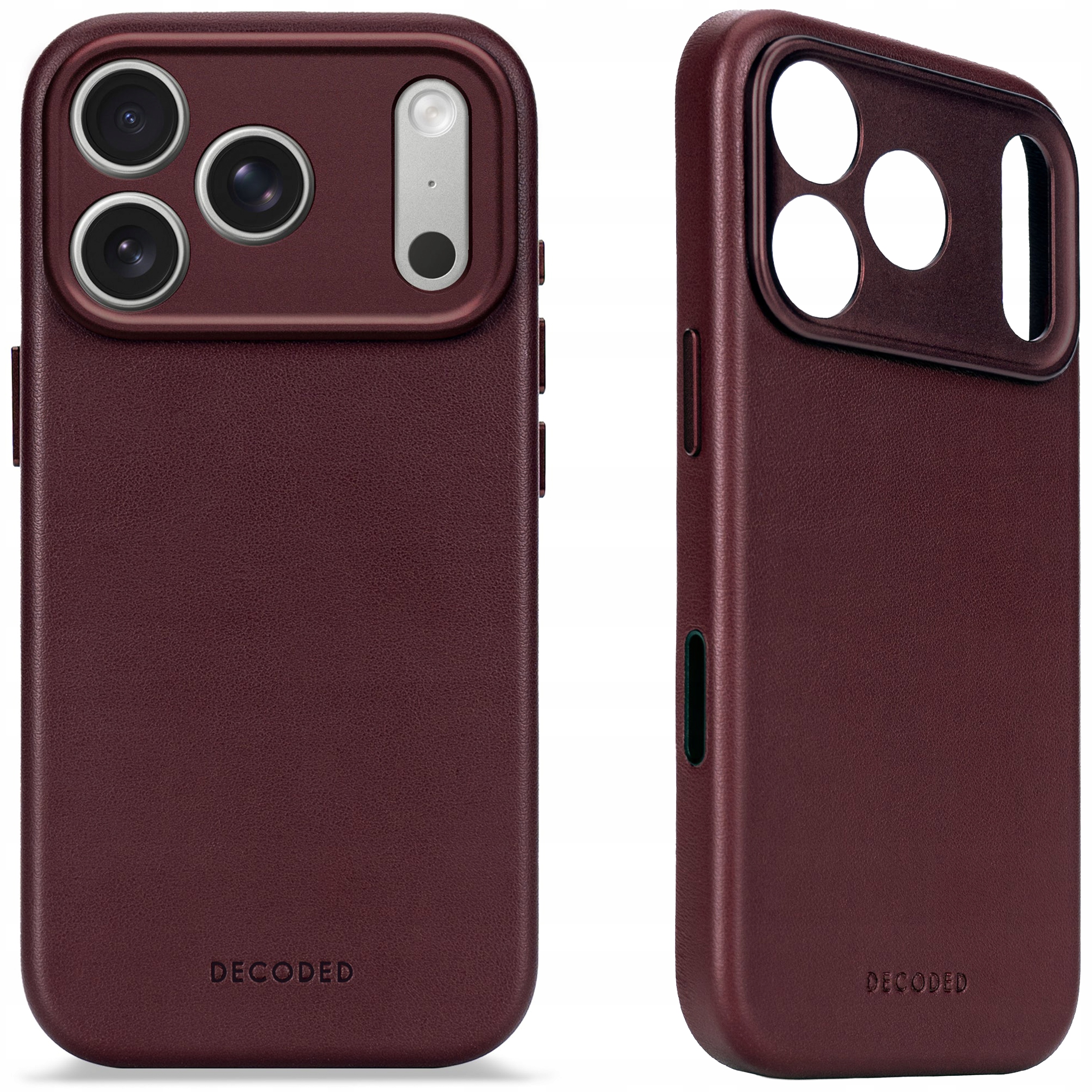 Decoded Leather Case Pouzdro Kožené s MagSafe pro iPhone 17 Pro Kryt