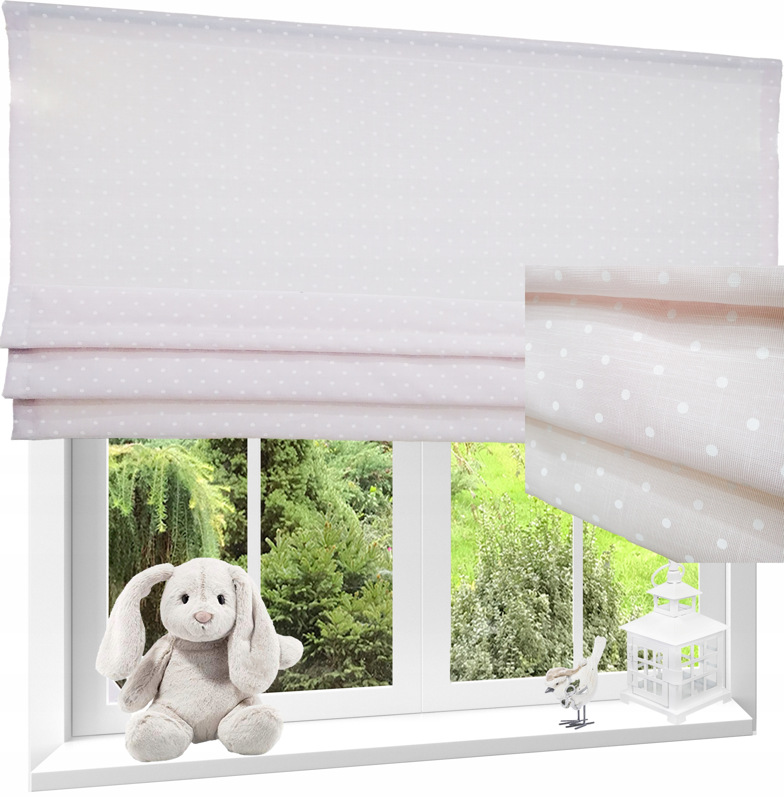 NOWOCZESNA FIRANA GOTOWA PANEL ROLETA 180x90