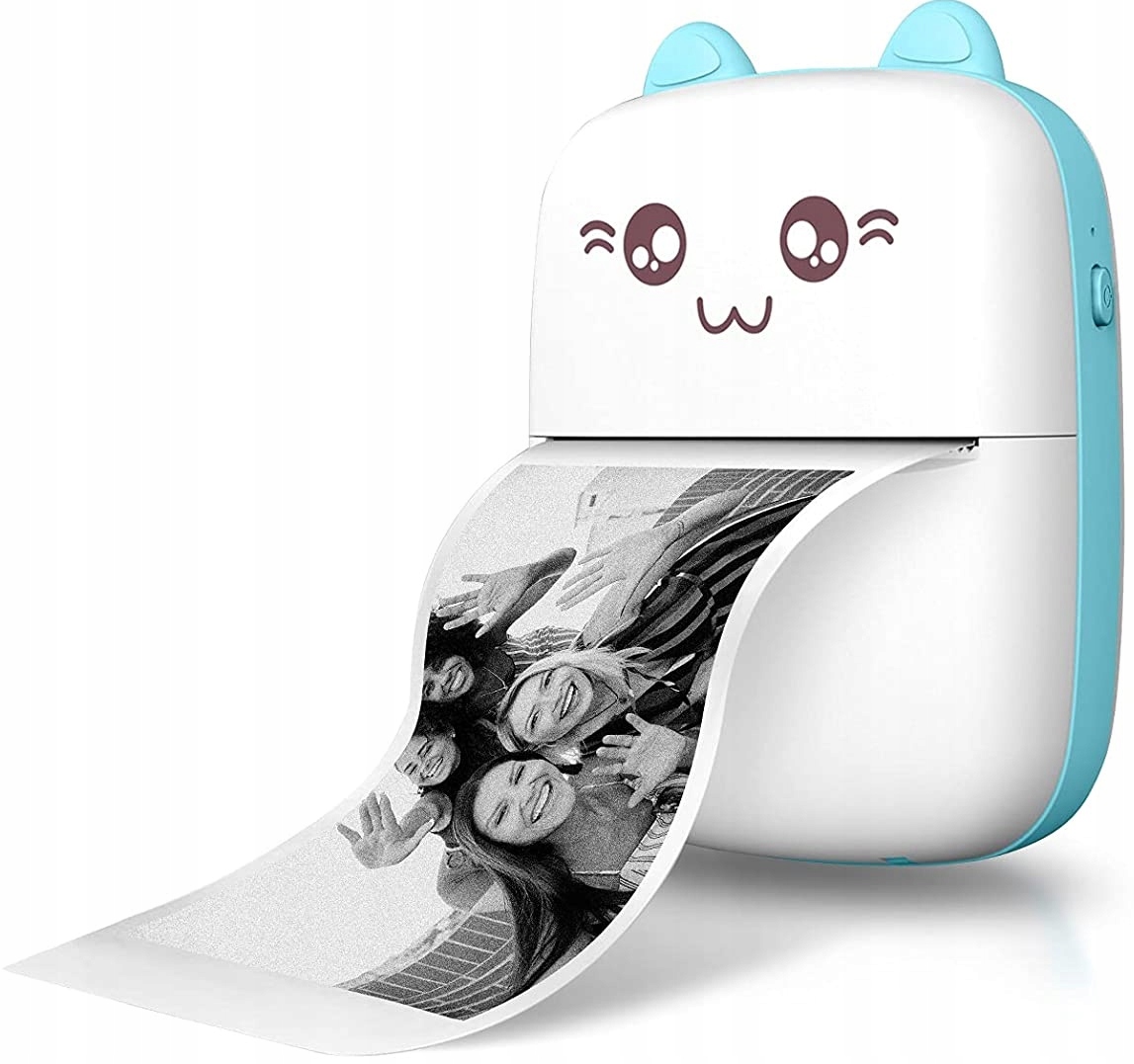 

Mini drukarka termiczna do zdjęć notatek etykiet