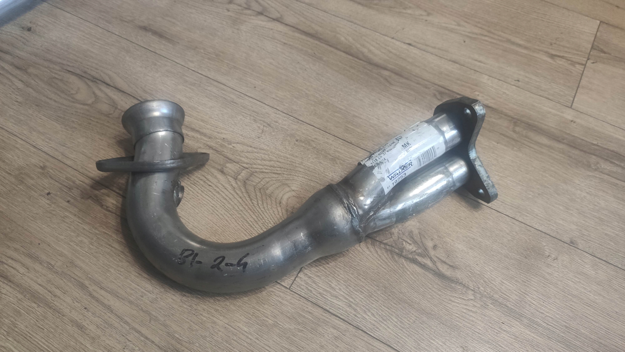 TLUMIK RURA WYDECHU FORD FIESTA III 1 1 89 95 NOWY