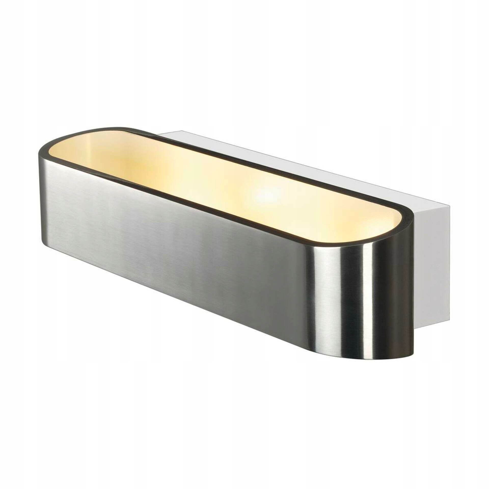 Nástenné Led svietidlo Slv Asso 300, 12W, 700lm, 3000K, hliník/biele