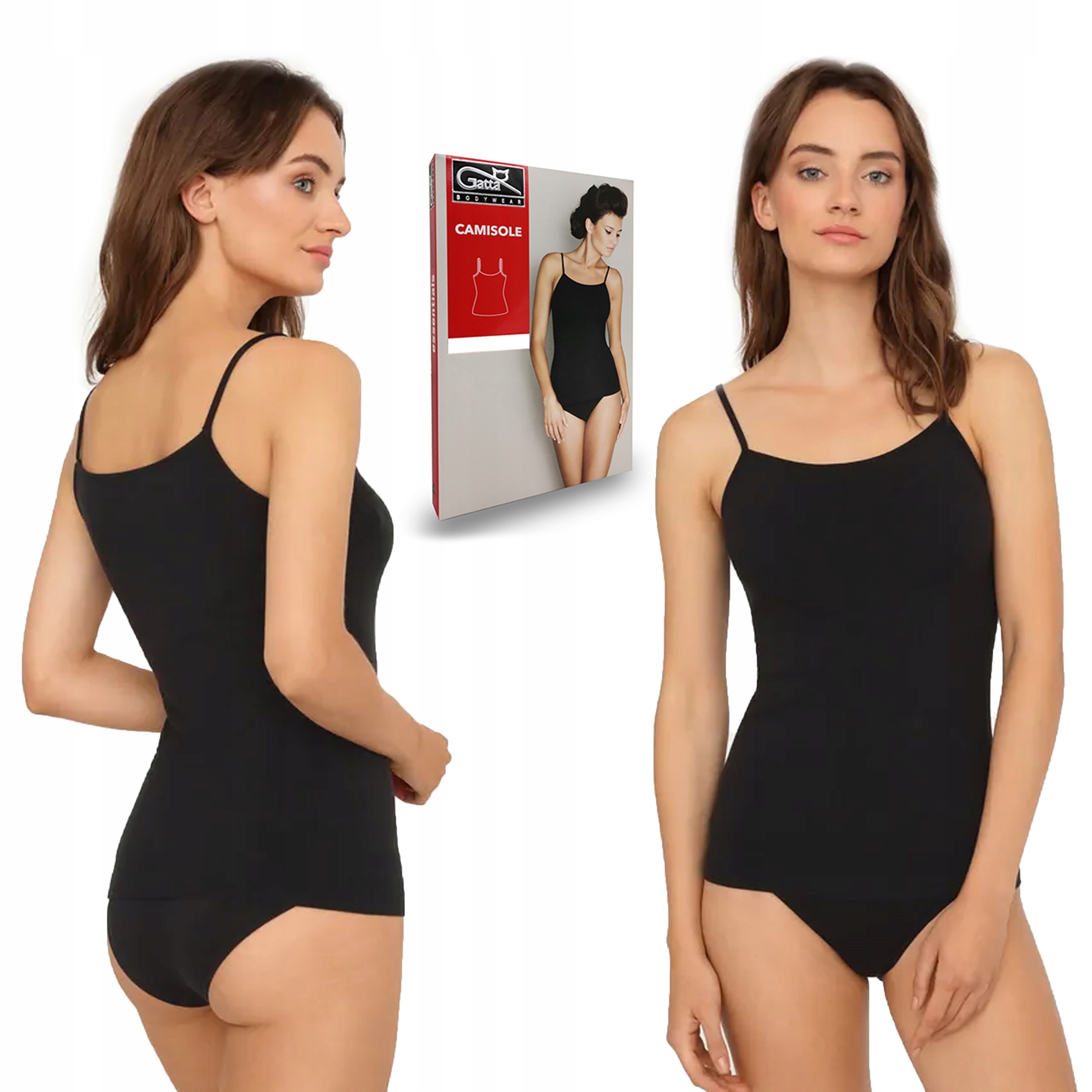 

Koszulka na ramiączkach Gatta Camisole czarny, L