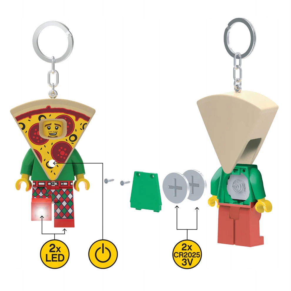 LEGO LATARKA BRELOK Pizza LGL-KE176 Marka LEGO