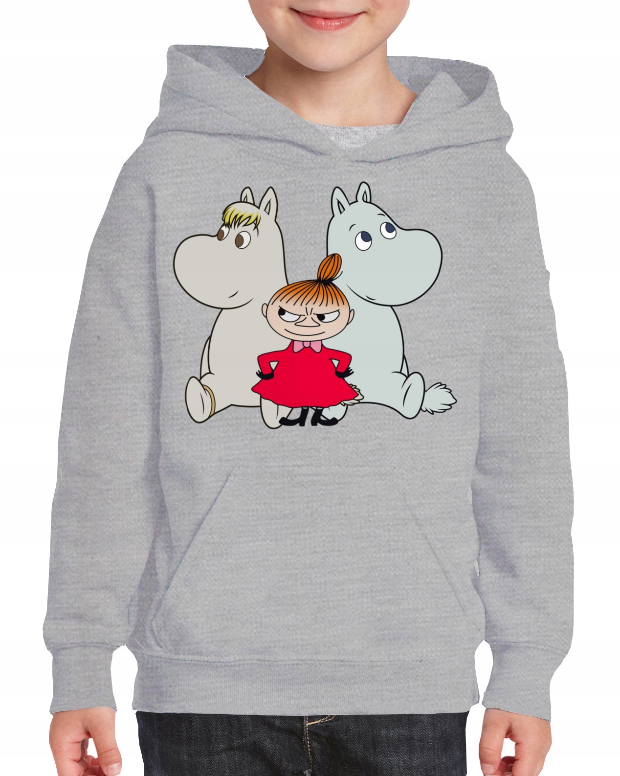 

3056 Bluza Z Kapturem Muminki Migotka Mała MI 128