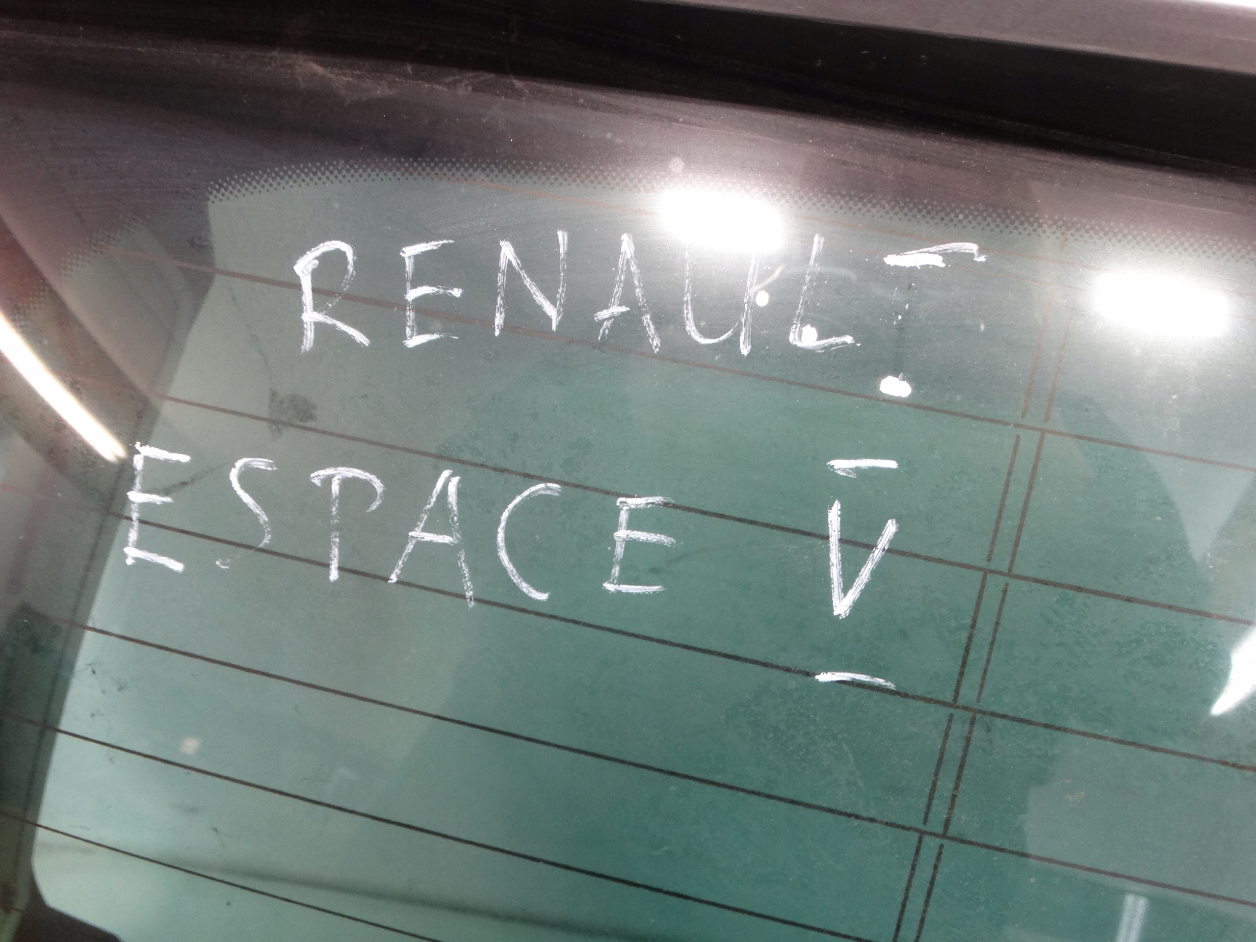 boot doors boot RENAULT ESPACE V KOD : TEKNG