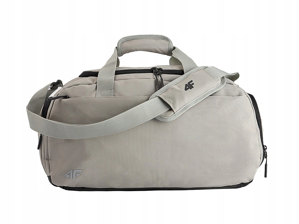 Torba treningowa 4F z kieszenią na obuwie szara 28,8L Na trening Podróżna
