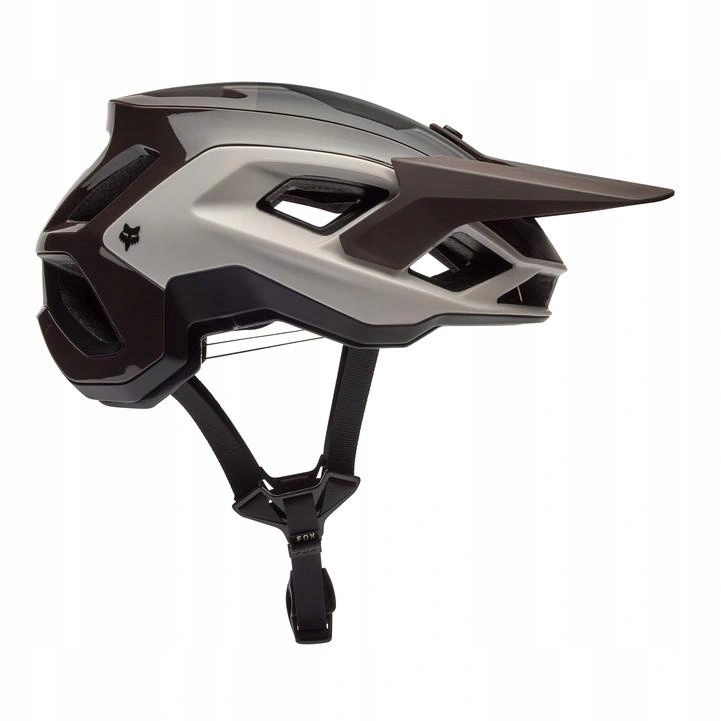 Cyklistická přilba Fox Speedframe Rs Paranoid Cocoa hnědá