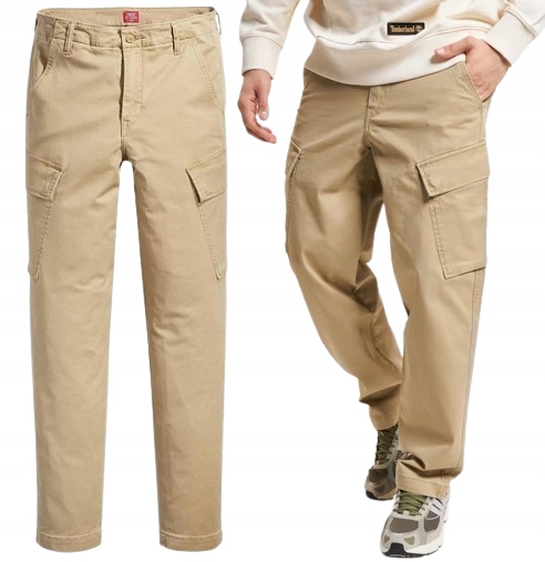 Levi's XX Cargo Taper kalhoty jednoduché W33 L32 33/32