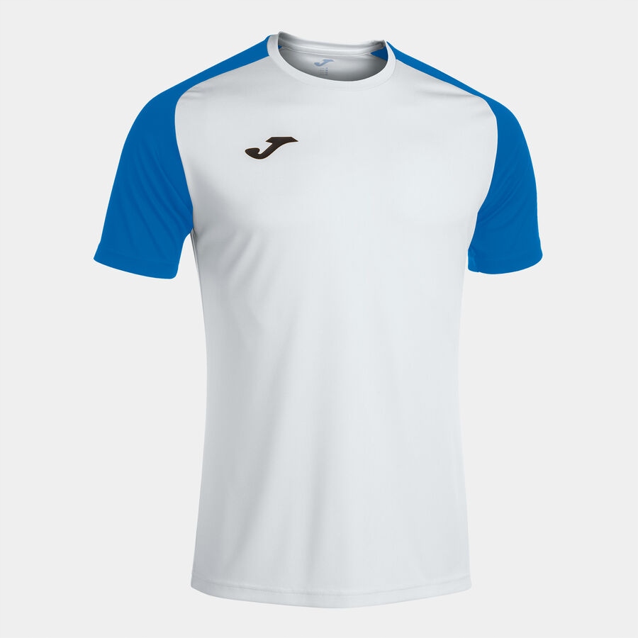 Koszulka Joma Academy IV 101968.207 Biało-niebieska r. M