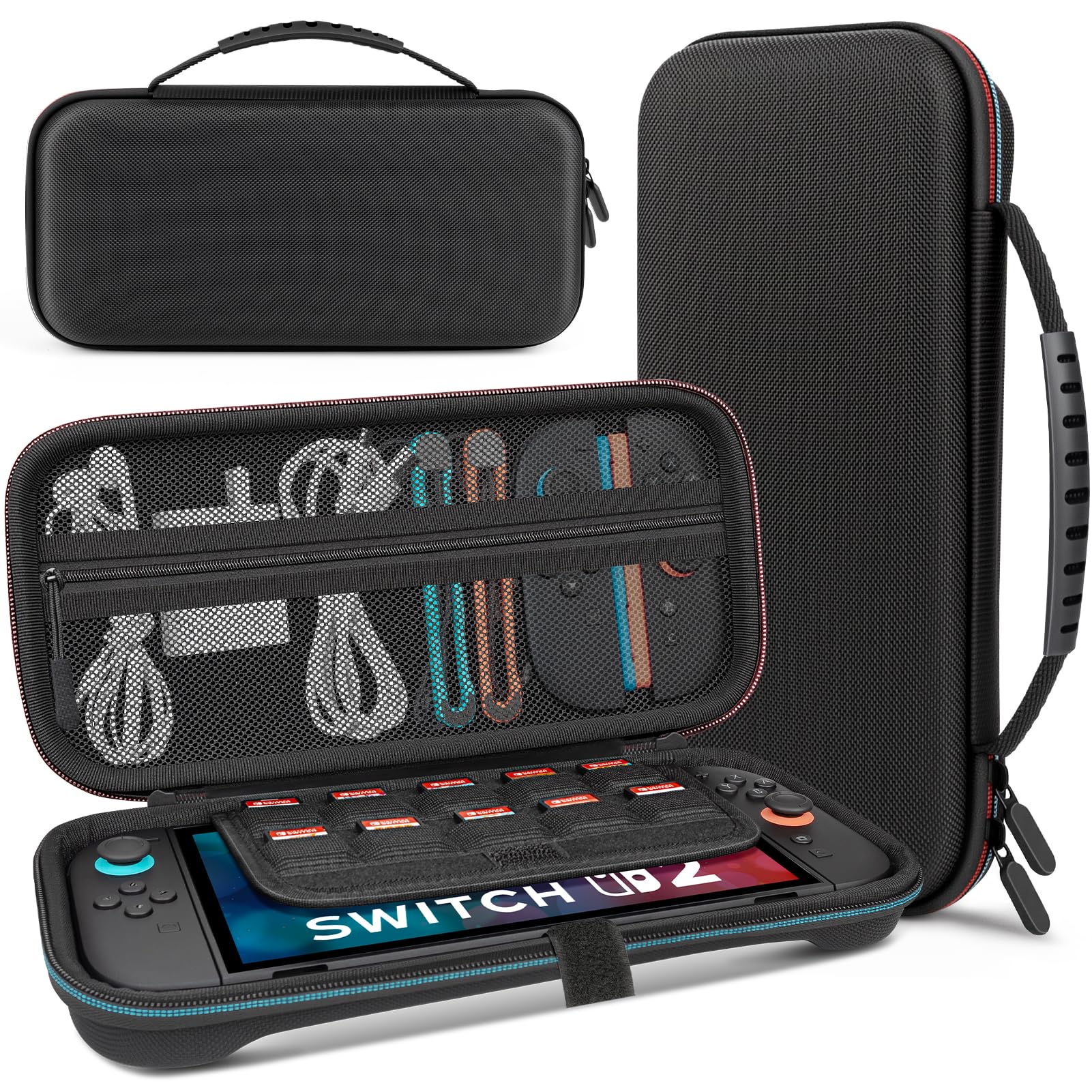 ETUI na Nintendo Switch 2 Gry Konsolę TWARDY Pokrowiec Case Futerał Torba
