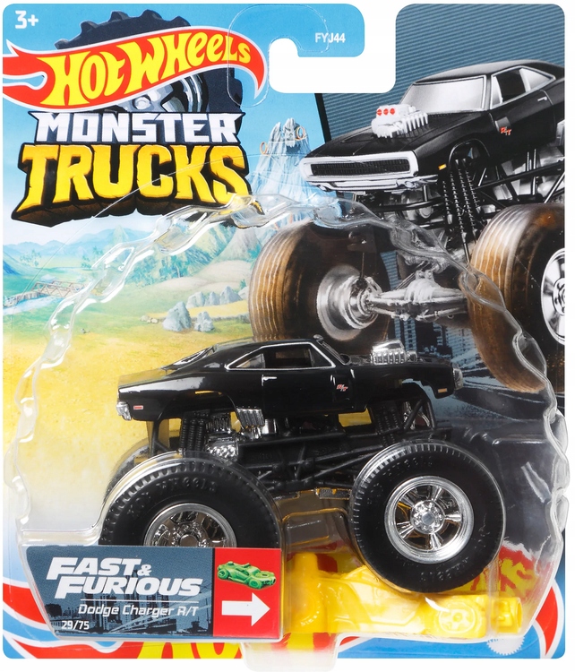 

Hot Wheels Monster Trucks 1:64 Dodge Charger HCP79