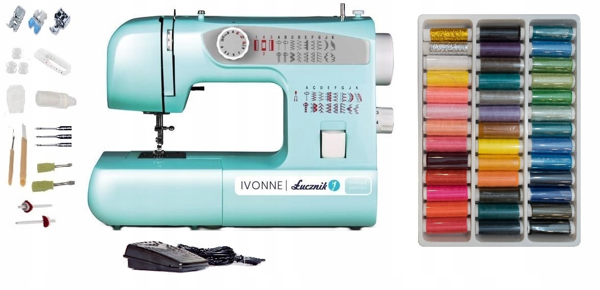 Maszyna Do Szycia Łucznik Ivonne 38 Progamów Domowa Mechaniczna