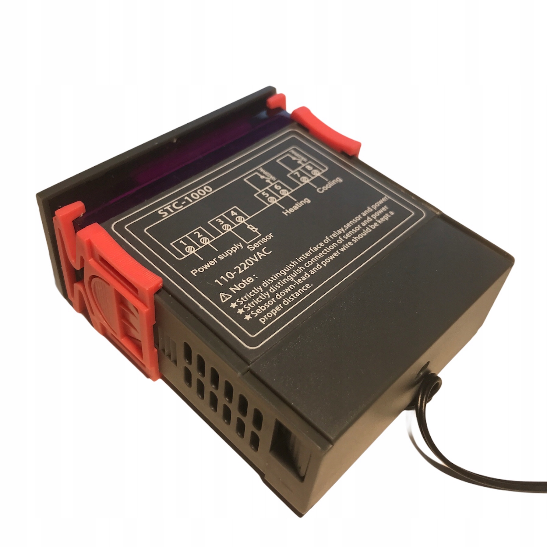 REGULATOR TEMPERATURY STEROWNIK Z SONDĄ STC-1000 Rodzaj termostat