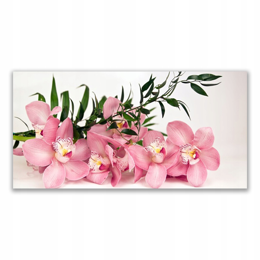 

Fotoobraz z nadrukiem 120x60 Storczyk Kwiaty Spa