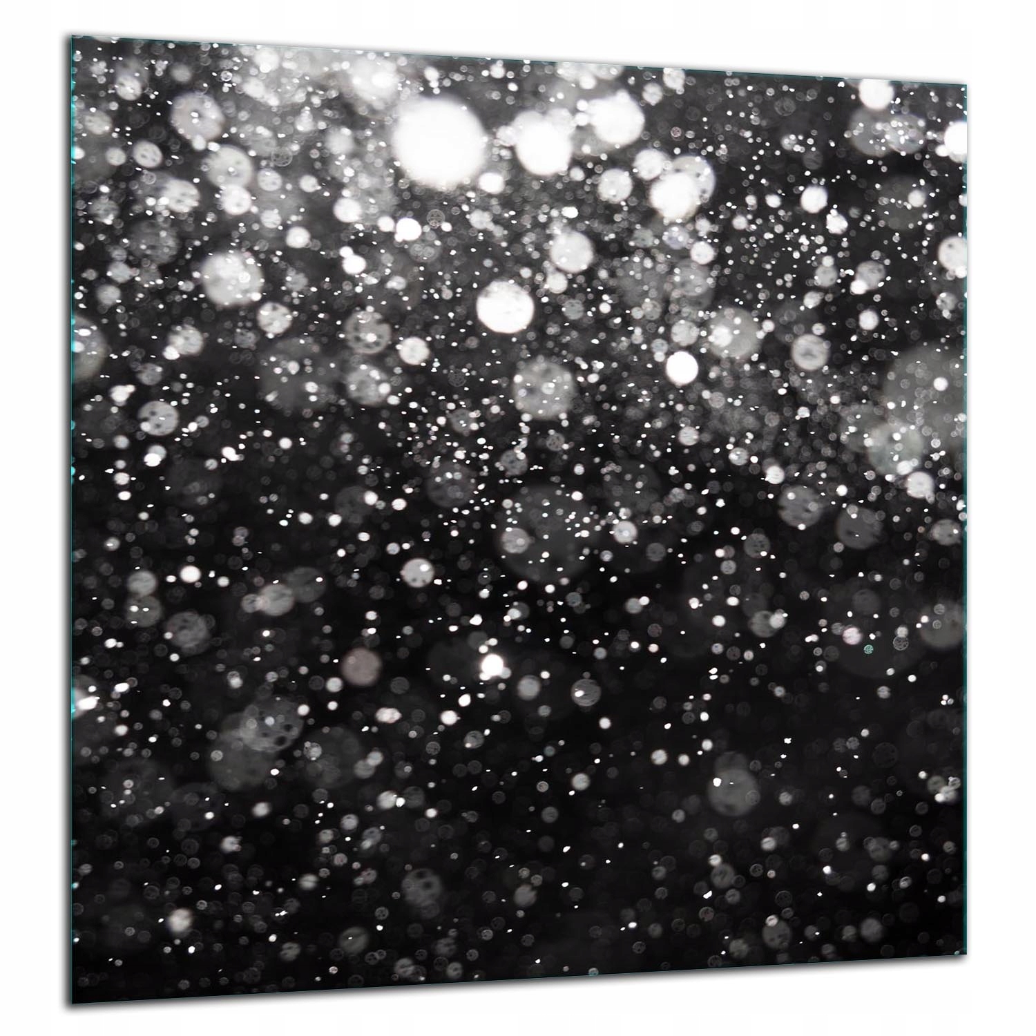 Skleněná Ochranná Deska Panel Lepidlo 60x65 DÉŠŤTvrzené Sklo Kuchyně 7v1