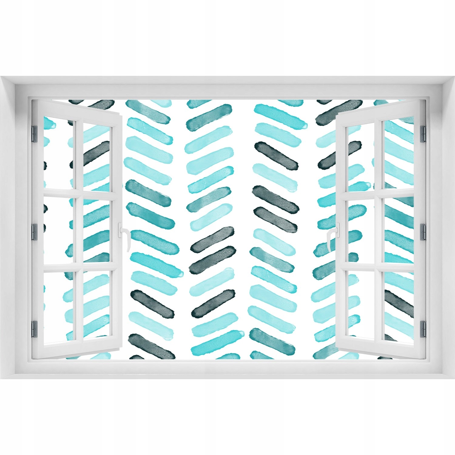 

Fototapeta Naklejka na ścianę Niebieska jodełka