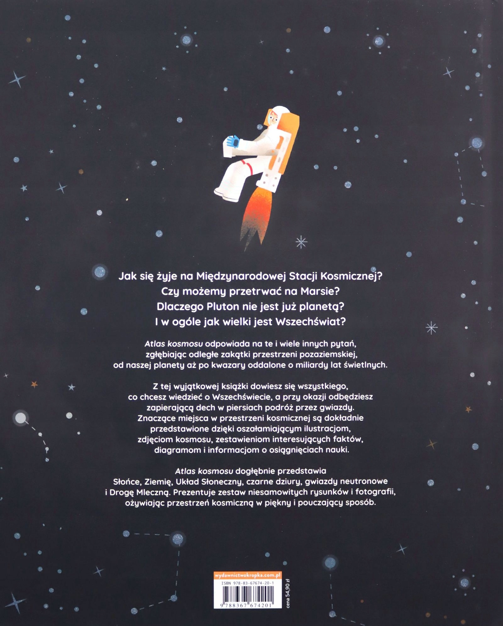 ATLAS KOSMOSU - Tom Jackson, Ana Djordjevic (KSIĄZ Stan opakowania oryginalne