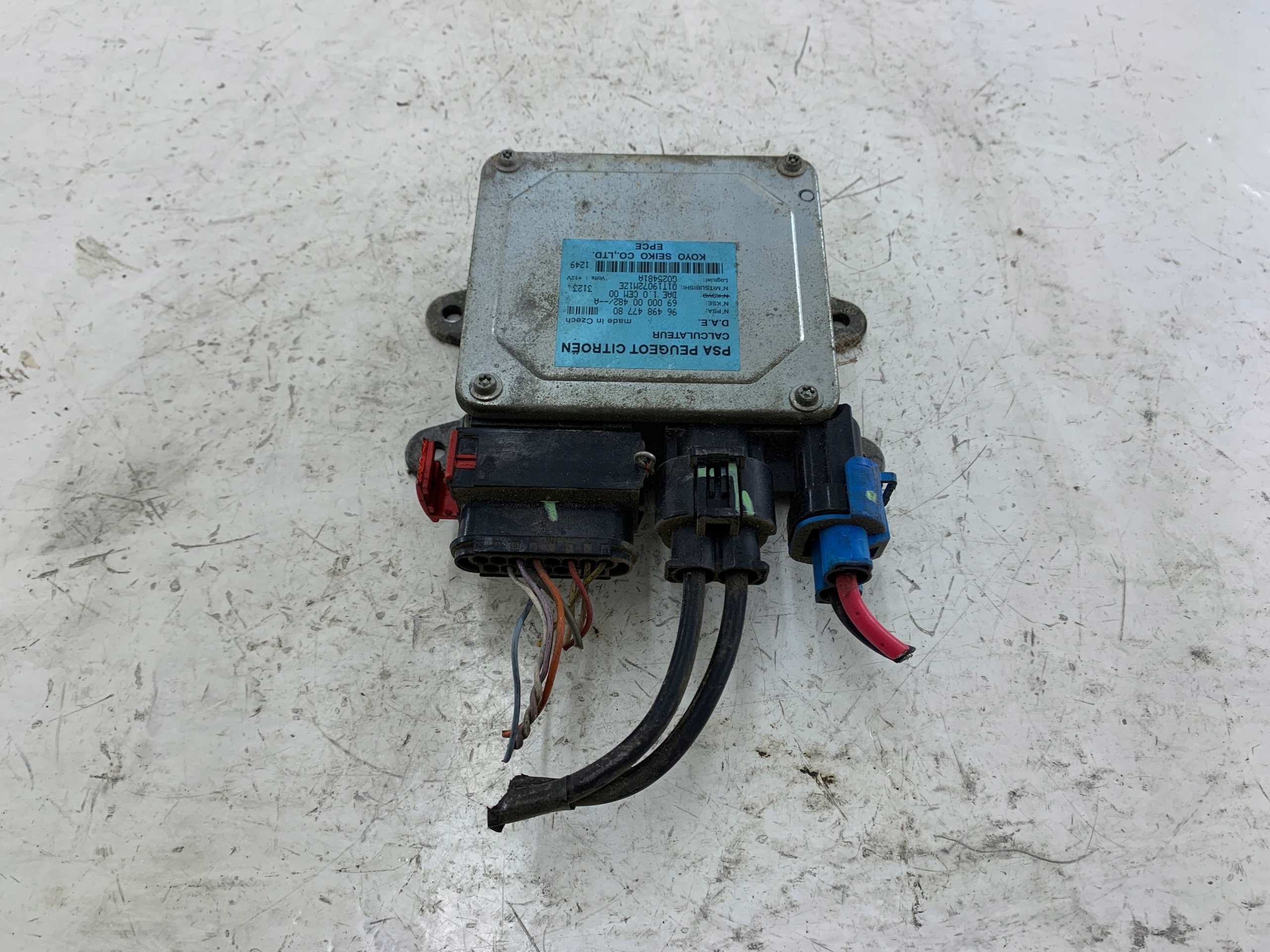CITROEN C3 e modulo SERVOSTERZO 9649847780