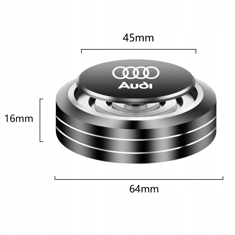 Zapach samochodowy z logo Audi Rodzaj zawieszki