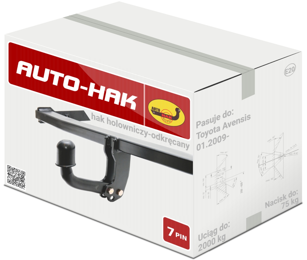 

Hak holowniczy Moduł do Toyota Avensis T27 2009-