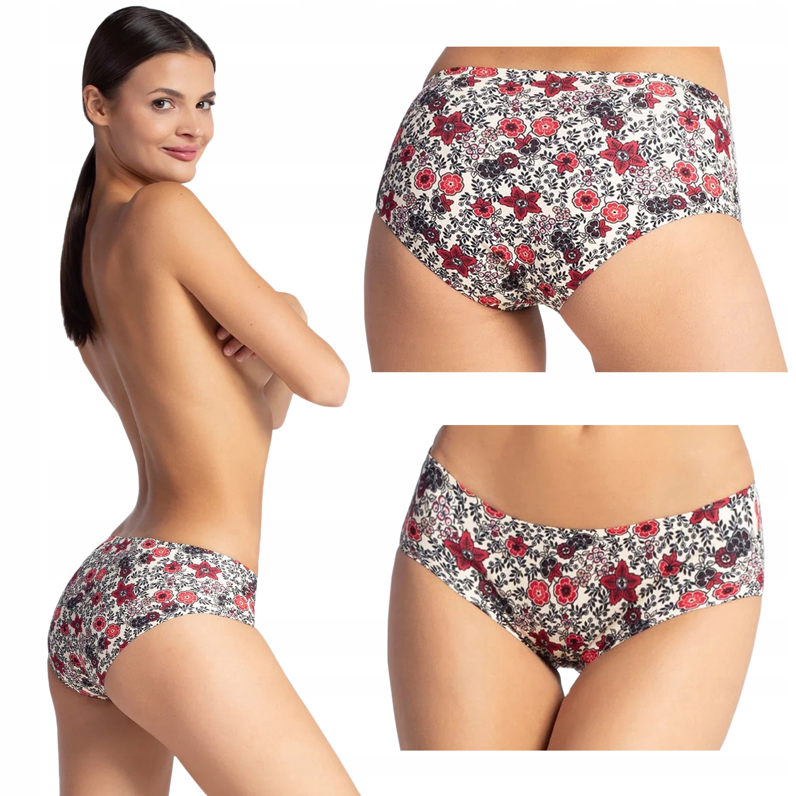 

Gatta bezszwowe majtki Bikini Comfort Print 02 S