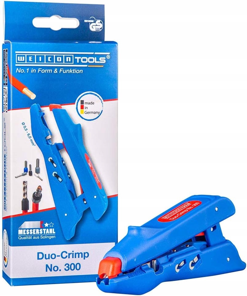 Weicon Duo-Crimp Č. 300 Stahovač izolace 0,5 mm² 6 mm²