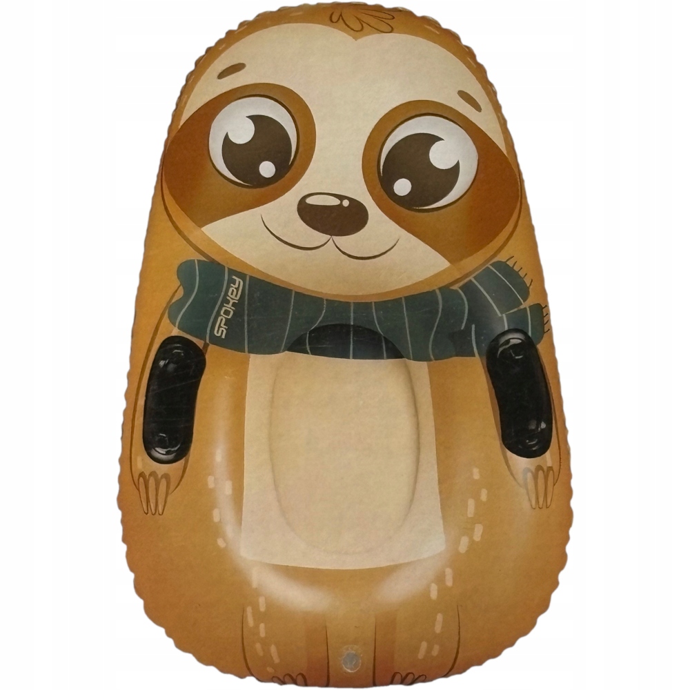 Spokey Dmuchany Ślizgacz Śnieżny Foka Z Dwoma Uchwytami 101,6 x 70,5cm